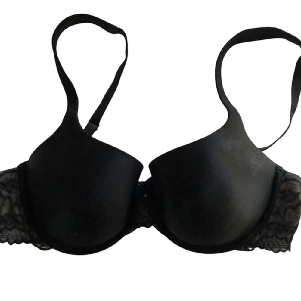 Maidenform Self Expressions Black Padded Bra Size 38C
